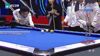 台球 惊呆 来吧冠军 综艺 进球