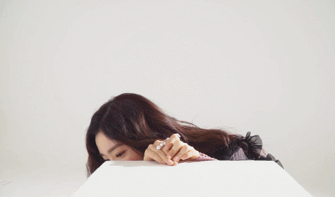 美女 清新 可愛 微笑 搞笑
