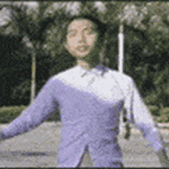 搞笑 跳舞 扭 树林