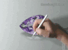 照射 反光 艺术作品 完成 制作过程 手绘 铅笔