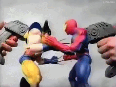 蜘蛛侠 spider+man 打斗 玩具 智障