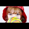 女孩 棒棒糖 红帽 生气