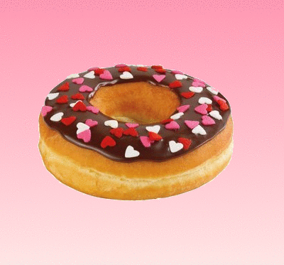 甜甜圈 doughnut 食物 卡哇伊