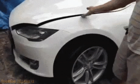 特斯拉  汽车 慢动作 玩具