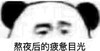 暴漫 熊猫头 熬夜后的疲惫目光 可怜 搞怪 逗