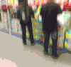 恶搞 吓尿 超市 鬼面具 搞笑
