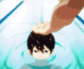 男子水泳部 free! q 可爱 萌