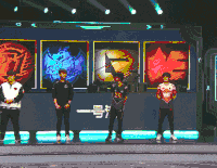 舞台 灯光 帅哥 表演