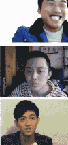 对比 屌丝 二逼屌丝 不同表情 搞笑