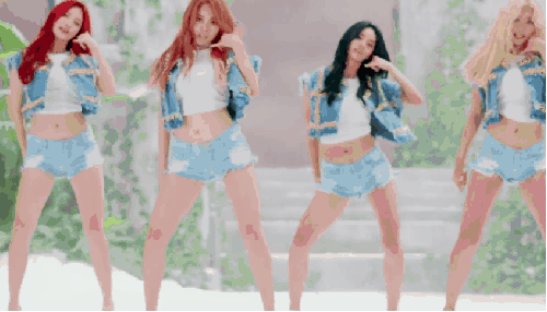 Girl's&Day MV ring&my&bell 动作 性感 短裤 美女 跳舞