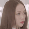 陈乔恩 美女 严肃 认真 眼神