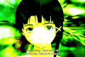 绿色 女孩 闪烁 可爱
