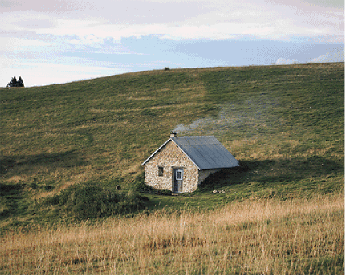 房子 生活 安逸 草原