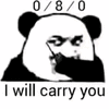 暴漫 熊猫人 carry 王者荣耀