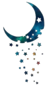 贴纸 卡通 月亮 星星 五角星