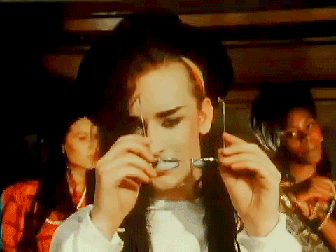 音乐视频 80 八十年代 文化俱乐部酒吧 乔治男孩 你真的想让我哭吗 雌雄同体