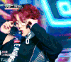 EXO-CBX 红发 眼镜 舞台
