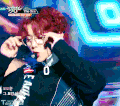 EXO-CBX 红发 眼镜 舞台