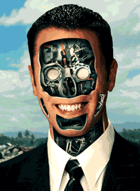 机械的 mechanical 动画 脸