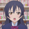 love live 园田海未 生气   可爱