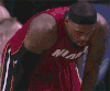 NBA 篮球 热火 詹姆斯 眼神 激烈对抗 帅气过人 劲爆体育