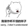 装逼 恶搞 搞笑 嘲讽 作死 我装作听不懂的样子