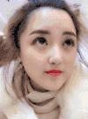 美女 眨眼 可爱 红唇