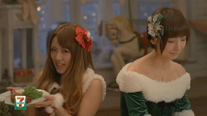 蛋糕 圣诞节 7十一 AKB48 岛崎遥 渡边麻友 高桥南 篠田麻里子
