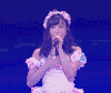 美女 演唱 话筒 可爱