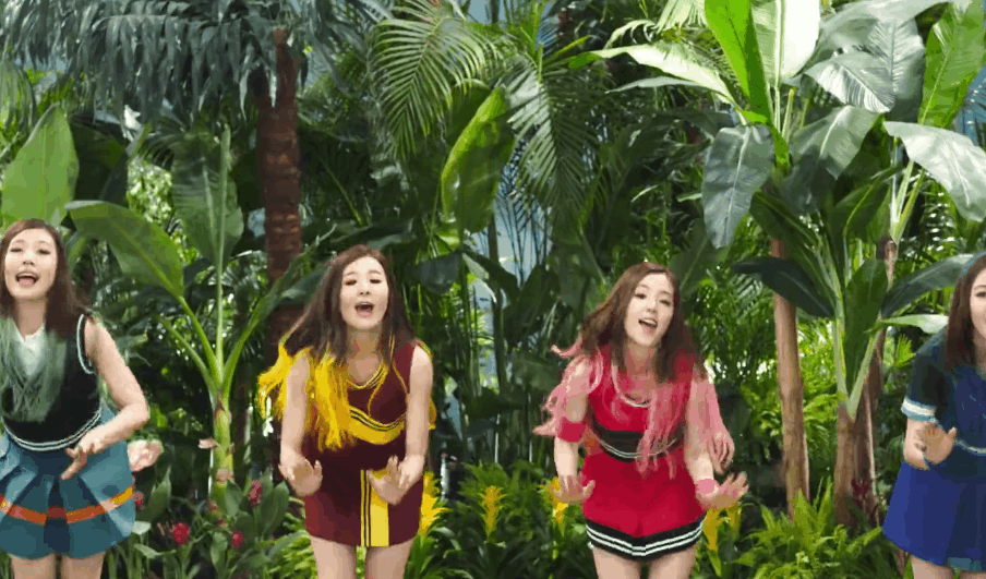 Happiness MV Red&Velvet 可爱 摆头 跳舞
