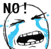 不 拒绝 no 大哭