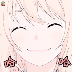 哈哈 開心 可愛 soogif soogif出品