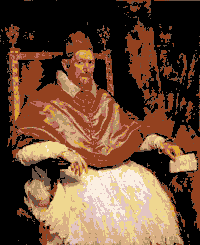 有生气的 动画 教皇英诺森十世 弗兰西斯培根 委拉斯贵支