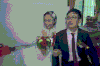 新娘新郎 结婚 幸福 祝福 新婚快乐
