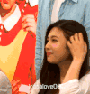joy red velvet 撩头发 美丽