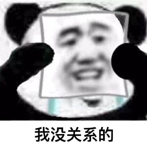 熊猫头 沙雕 双重人格 我没事啊 蠢萌