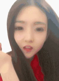 美女 迷人 气质 微笑