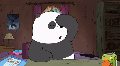 卡通 动漫 咱们裸熊 Panda 熊猫 温和 害羞 可爱 呆萌