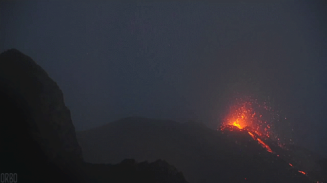 熔岩 lava nature 火山爆发