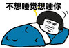 暴漫 熊猫头 不想睡觉想睡你 无奈 搞怪 逗