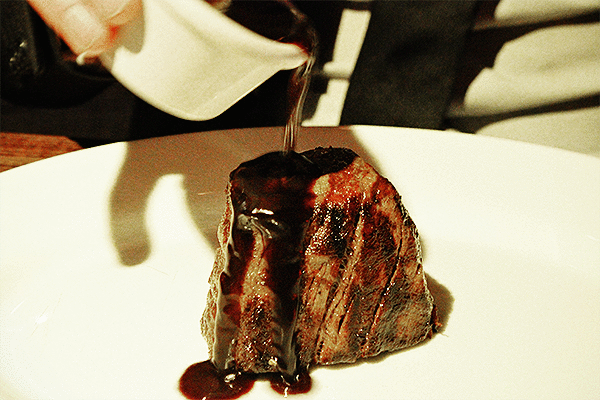 牛排 steak 淋汁 美食
