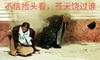 不信抬头看 苍天饶过谁 斗图 搞笑 下雪 跪地