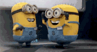 神偷奶爸 Despicable Me 开心 大叫  小黄人