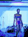 美女 泳衣 走秀 自信