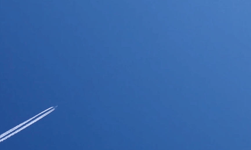 尾气 蓝天 贝加尔湖 贝加尔湖延时摄影 风景 飞机
