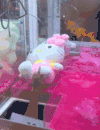 抓娃娃 伸手 hellokitty