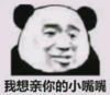 暴漫 文字表情包 我想亲你的小嘴嘴 搞笑 沙雕 魔性