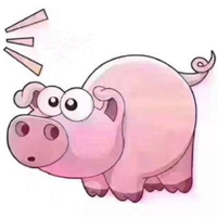 卡通 吃屎猪 猪 空白表情DIY 空白表情 热门