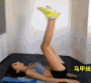 国外 健身 瘦身 瘦成一道闪电