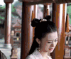 采倩 调皮 搞笑 手指 可爱 模仿